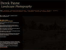 Tablet Screenshot of derekpaynephotography.com